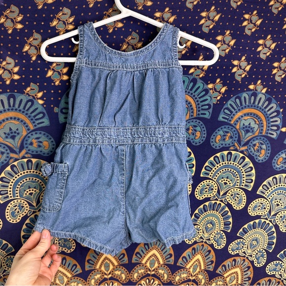 ⭐️5/15$⭐️ denim sleeveless romper - Picture 8 of 9